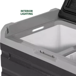 Kompressor-Kühlbox Brunner Polarys Freeze DZ 45 -Camping Zelt Geschaft beleuchtung brunner polarys freeze dz 45 liter tragbare kompressor kuehhlbox dual zone 1000 3 25483