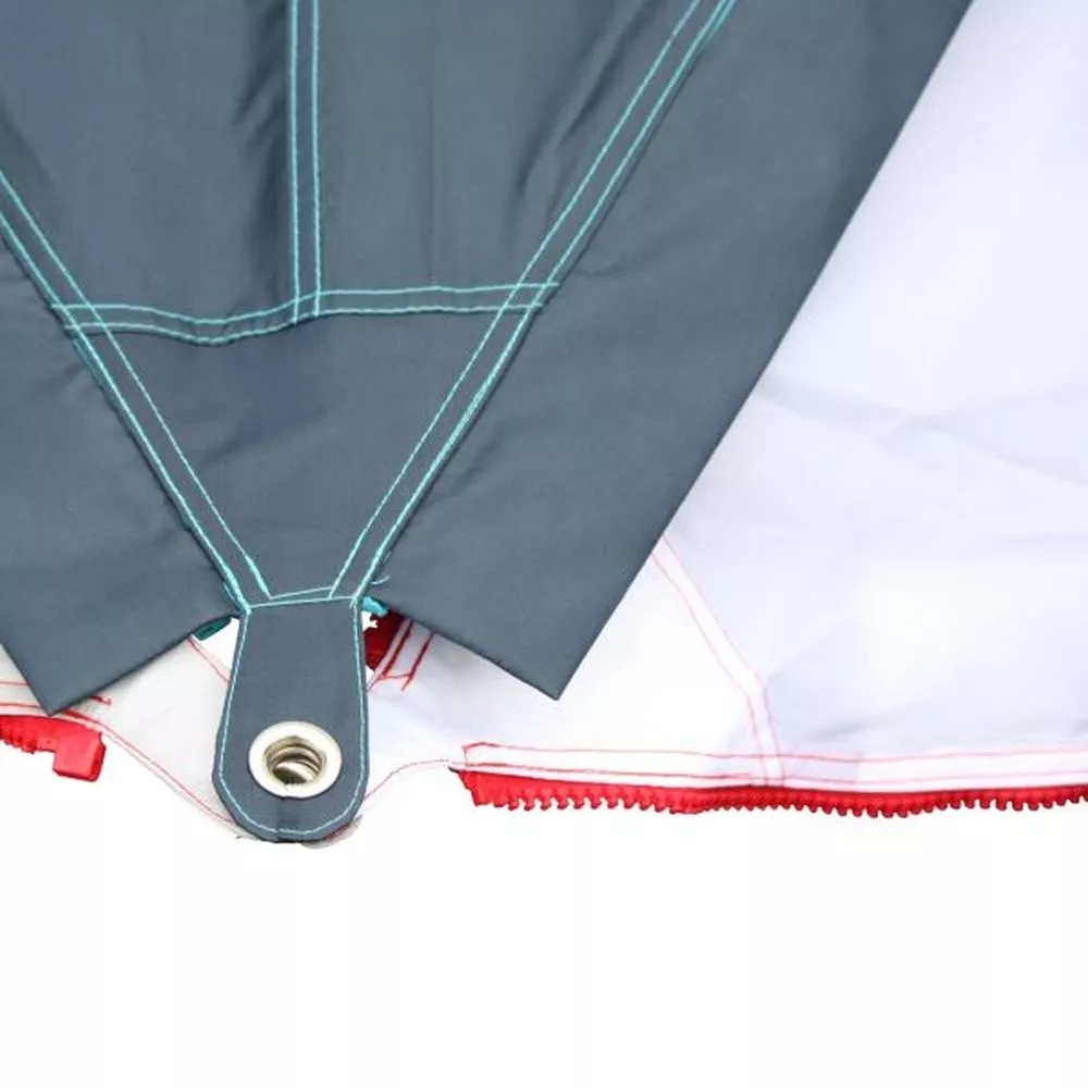 Camping-Sonnensegel Bent TC-Zip Protect Canvas, Design: Sepia Blue 4 Camping-Sonnensegel Bent TC-Zip Protect Canvas, Design: Sepia Blue – Bild 4