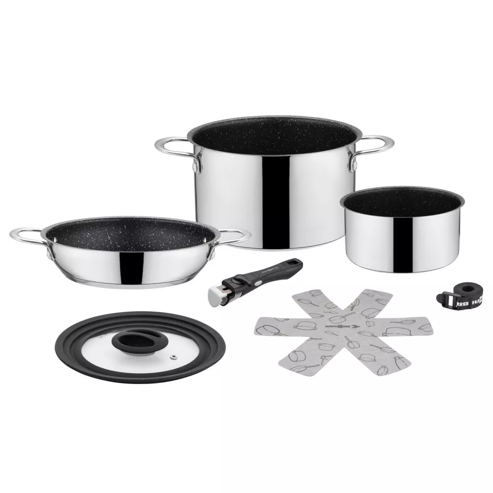 Camping-Kochgeschirr Brunner Academy Vacum 5+1 Ø 22 1 Camping-Kochgeschirr Brunner Academy Vacum 5+1 Ø 22