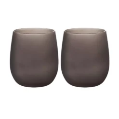 Campinggeschirr Brunner Wasserglas-Set Brownsatin, 350 Ml