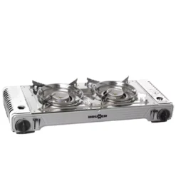 Tisch-Gasgrill Brunner Devil Double Grill