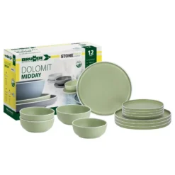 Campinggeschirr-Set Brunner Midday Dolomit Green C43