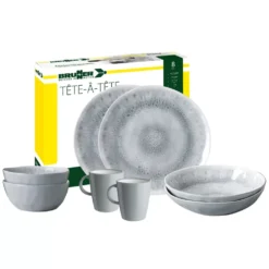 Geschirrset Brunner Tete-a-Tete Pearl C5X