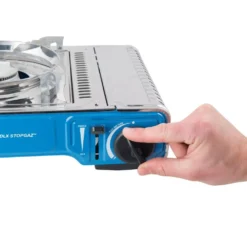 Campingkocher Campingaz Camp Bistro DLX Stopgaz -Camping Zelt Geschaft camp bistro dlx stopgaz campingkocher 1 flammiger kocher gasregler 1000 4 18876