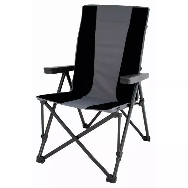Campingstuhl Eurotrail Demu, Schwarz/grau 1 Campingstuhl Eurotrail Demu, Schwarz/grau