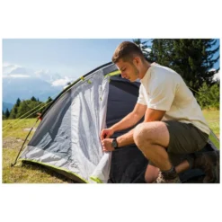 Zelt Coleman Darwin 3 Plus -Camping Zelt Geschaft campingzelt vorderwand seitlich wegrollbar coleman darwin 3 plus 1000 5 24746