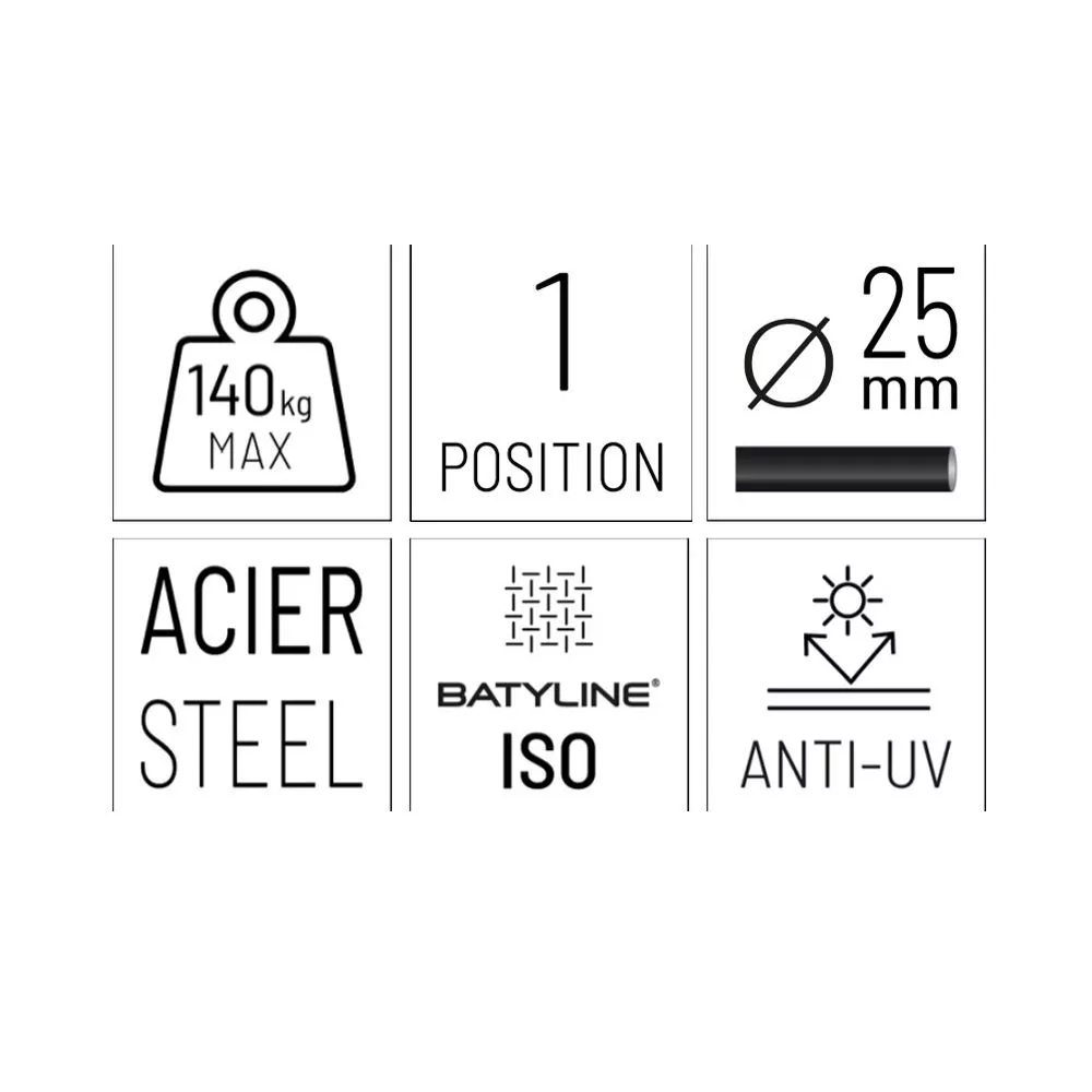 Fuss-Stütze Lafuma Next, Graphite 8 Fuss-Stütze Lafuma Next, Graphite – Bild 8