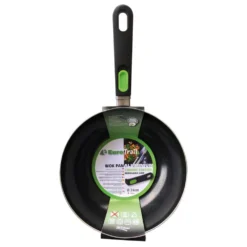 Campingpfanne Eurotrail Wokpfanne Mit Antihaftbeschichtung Ø 24 Cm -Camping Zelt Geschaft eurotrail wokpfanne mit antihaftbeschichtung 24 cm keramik induktion campingpfanne bratpfanne wok pan ceramic 6 1000 6 19243