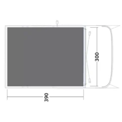 Titelseite -Camping Zelt Geschaft footprint outwell monterey 5 air nashville flagstaff skizze groesse unterlage 1 27520