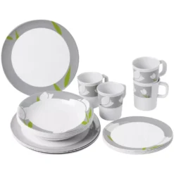 Campinggeschirr-Set Brunner Melamine Tulip C4E