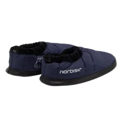 Daunenschuhe Nordisk Mos Down Slippers M (38-40), Dress Blue -Camping Zelt Geschaft mos down slippers mit ultraweichem innenfutter widerstandfaehiges material blaue huettenschuhe nordisk logo 1000 2 26811