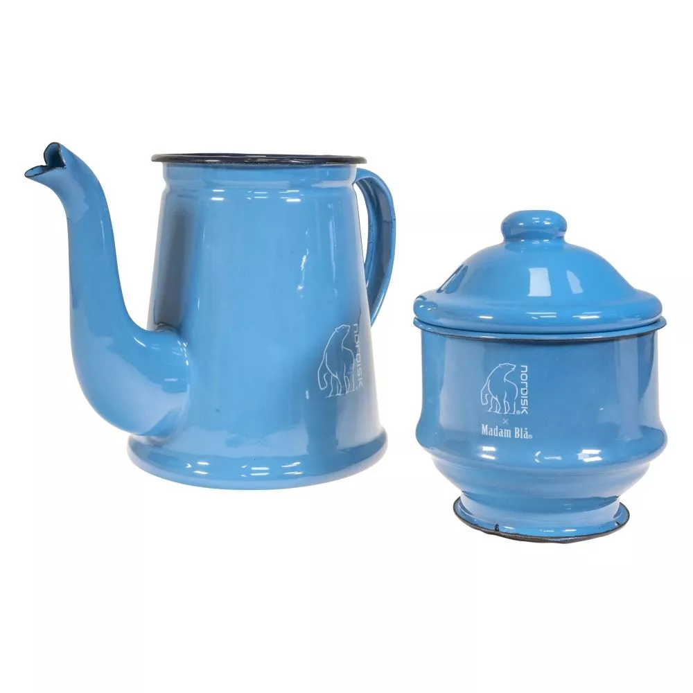 Camping-Gechirr Nordisk Madam Blå Kaffeekanne, 1,5 Liter 2 Camping-Gechirr Nordisk Madam Blå Kaffeekanne, 1,5 Liter – Bild 2