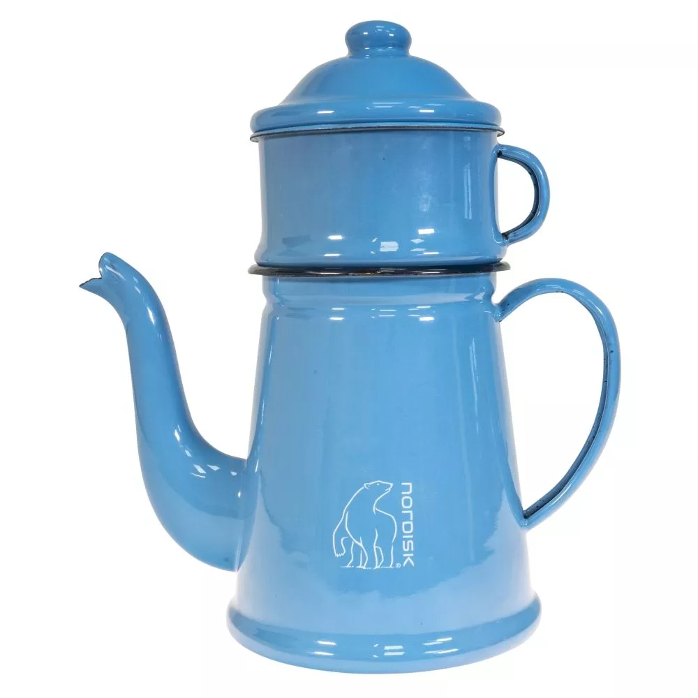 Camping-Gechirr Nordisk Madam Blå Kaffeekanne, 1,5 Liter 1 Camping-Gechirr Nordisk Madam Blå Kaffeekanne, 1,5 Liter