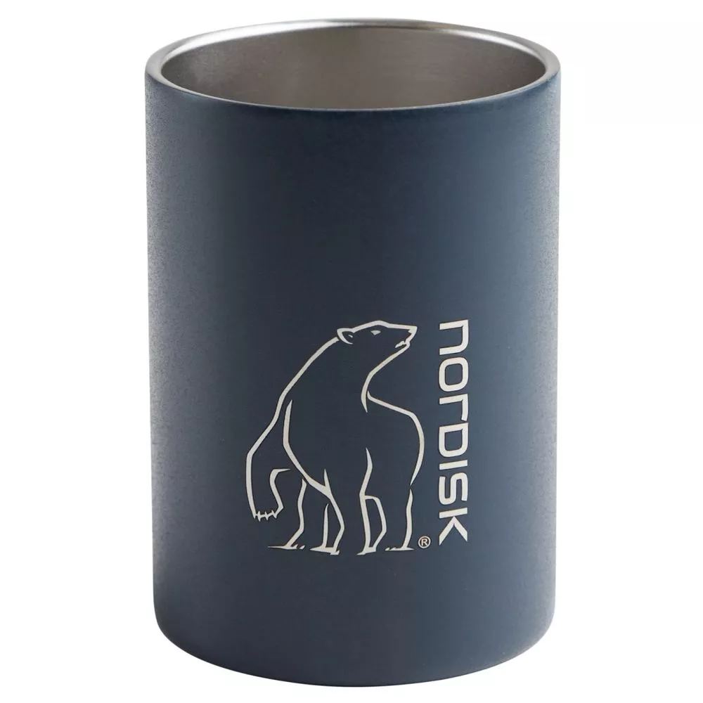 Edelstahlbecher Nordisk Steel Double Wall Mug, Dress Blue, 300 Ml 1 Edelstahlbecher Nordisk Steel Double Wall Mug, Dress Blue, 300 Ml