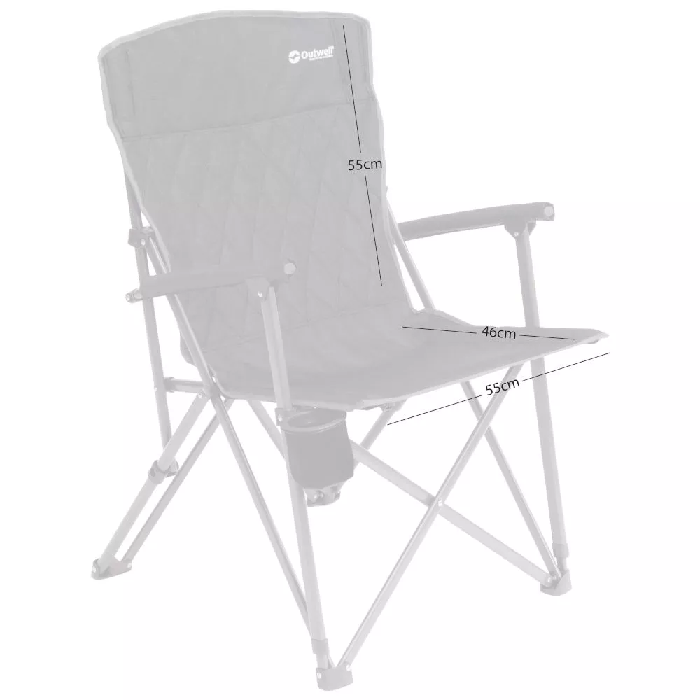Faltstuhl Outwell Derwent | Schwarz 2 Faltstuhl Outwell Derwent | Schwarz – Bild 2