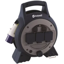 Mensa Mains Outwell 3-Wege-Netzkabeltrommel Mit USB/Lampe