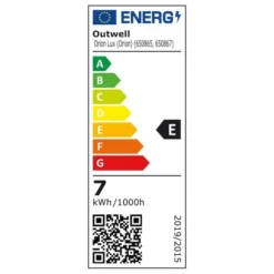 Campinglampe, Zeltlampe Outwell Orion Lux, Cream White 5 Campinglampe, Zeltlampe Outwell Orion Lux, Cream White -Camping Zelt Geschaft outwell orion lux white cream energielabel 600 2 20211