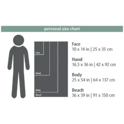 Strandhandtuch PackTowl Personal Handtuch | Beach 91x150cm | Sage 7 Strandhandtuch PackTowl Personal Handtuch | Beach 91x150cm | Sage -Camping Zelt Geschaft packtowl personal handtuch groessenuebersicht face hand body beach 1000 2 24953