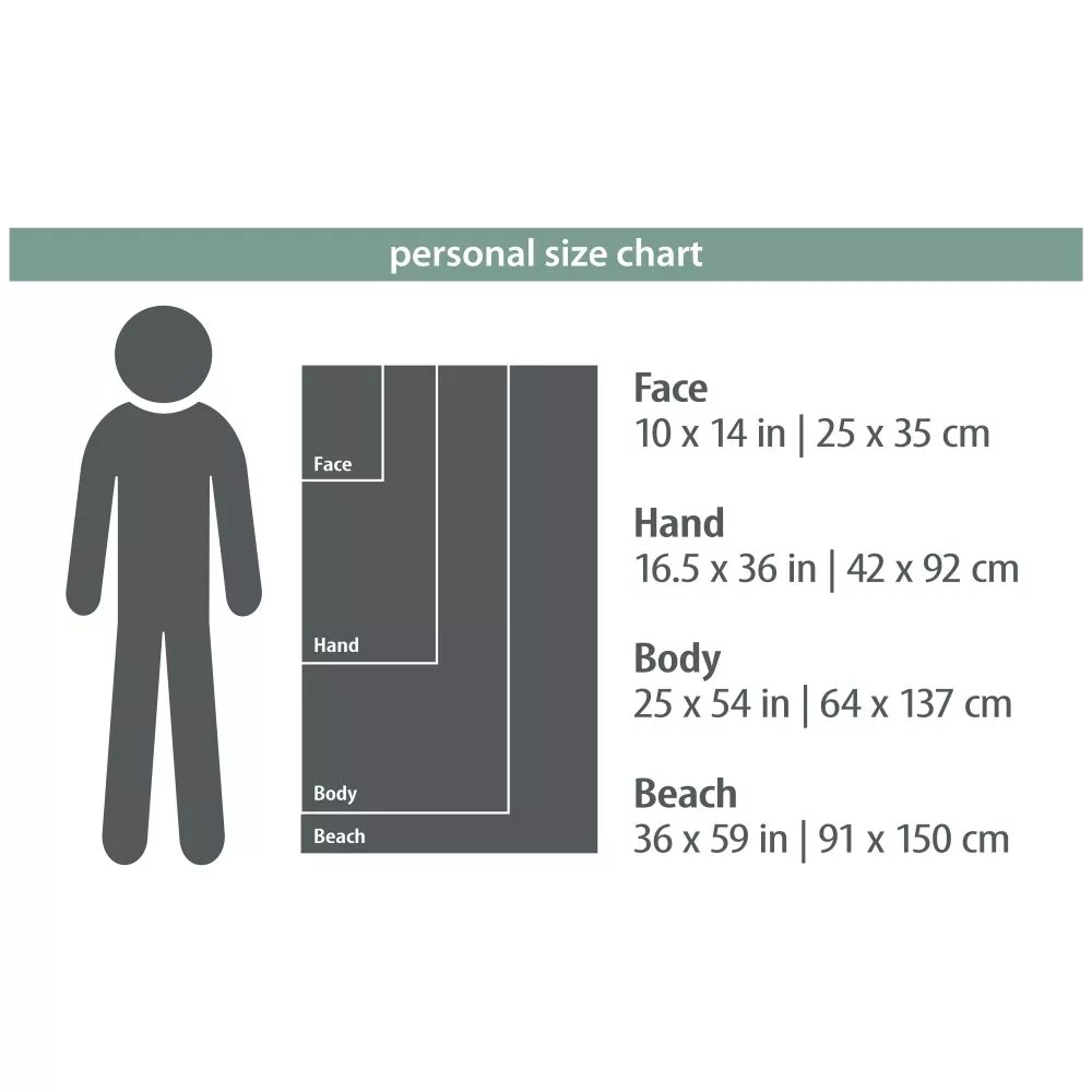 Strandhandtuch PackTowl Personal Handtuch | Beach 91x150cm | Sage 3 Strandhandtuch PackTowl Personal Handtuch | Beach 91x150cm | Sage – Bild 3