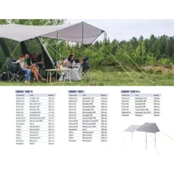 Sonnenschutz Outwell Canopy Tarp L -Camping Zelt Geschaft passende zelte spezifikation outwell canopy tarp l sonnensegel kompatibel 1000 10 26718