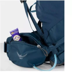 Trekkingrucksack Osprey Kestrel 48 S/M, Atlas Blue 14 Trekkingrucksack Osprey Kestrel 48 S/M, Atlas Blue -Camping Zelt Geschaft reissverschlussfaecher am hueftgurt osprey kestrel 48 s m atlas blue maenner trekkings rucksack 1000 6 25008