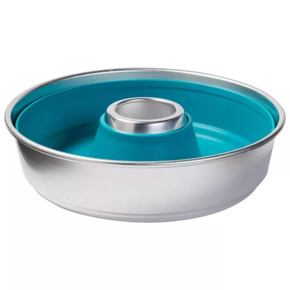 Silikonform Omnia Für Camping-Backofen, Türkis 2 Silikonform Omnia Für Camping-Backofen, Türkis – Bild 2