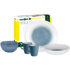 Campinggeschirrset Brunner Tete-a-Tete Meteore Azur C1X