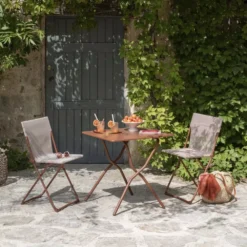 Klapptisch Lafuma Balcony II, Canyon -Camping Zelt Geschaft tisch terrasse lafuma balcony 2 colorblock canyon klappbarer gruener campingtisch balkontisch 1000 8 24938