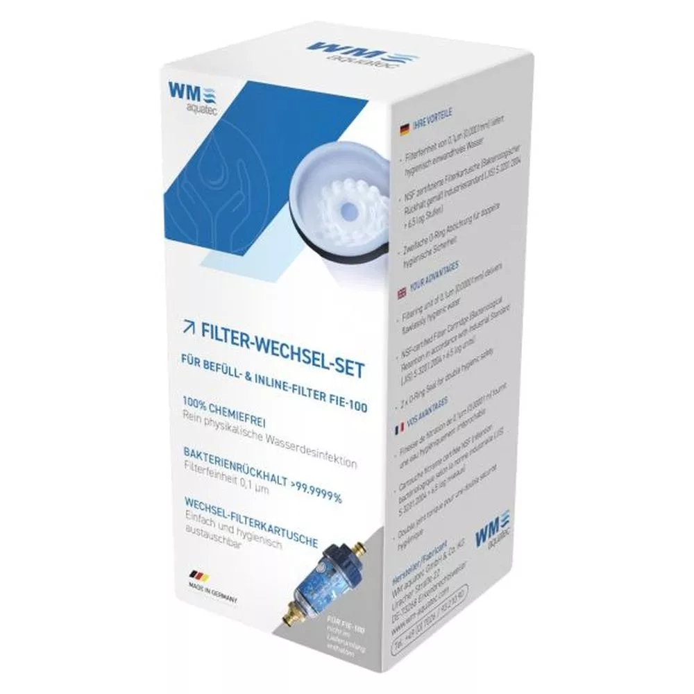 WM Aquatec Filterwechsel-Set Für Befüll-und Inlinefilter FIE-100 1 WM Aquatec Filterwechsel-Set Für Befüll-und Inlinefilter FIE-100