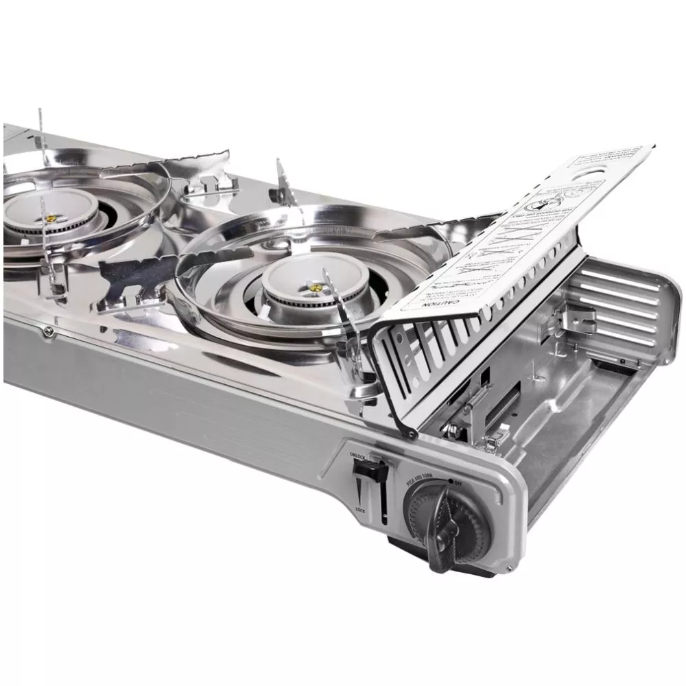 Tisch-Gasgrill Brunner Devil Double Grill 2 Tisch-Gasgrill Brunner Devil Double Grill – Bild 2